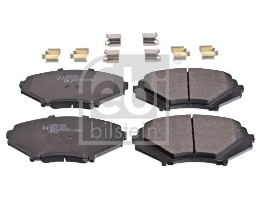 Bremsbelagsatz, Scheibenbremse “FEBI BILSTEIN 138,2 mm, 62 mm, ECE R90 Approved ”
