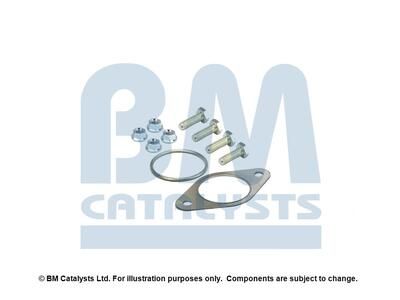 Montagesatz, Abgasrohr