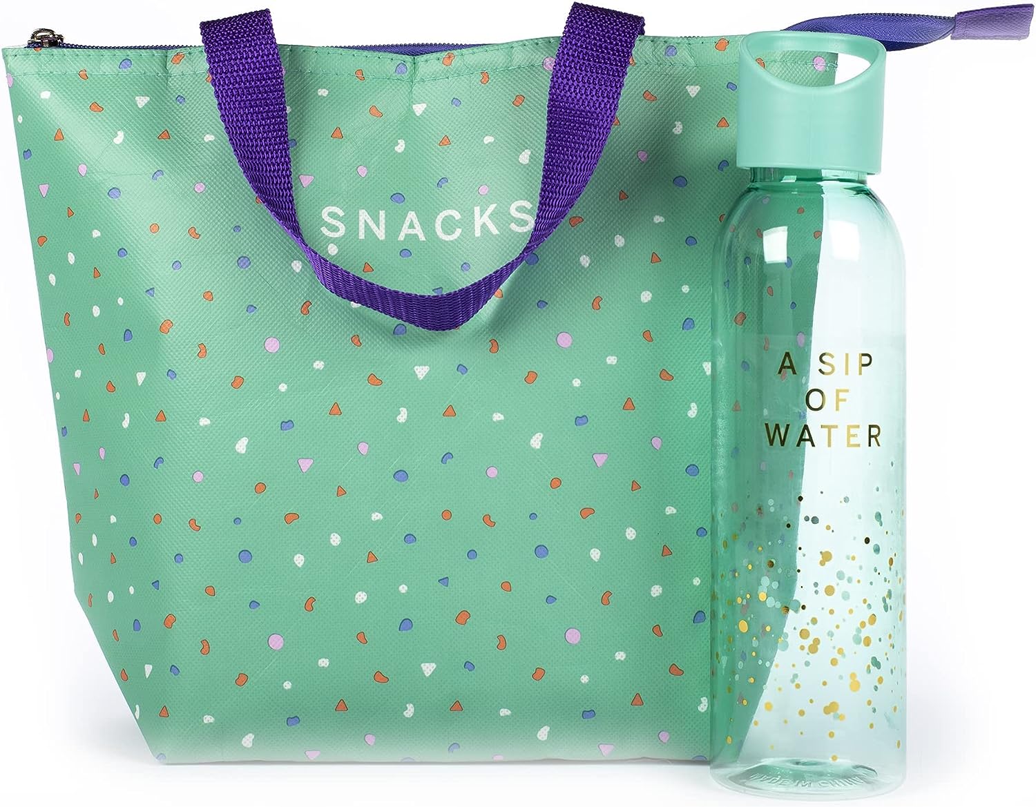 Tri-coastal Design - Mittagessen, bestehend aus Einer Mittagsbeutel-End- und Plastikflasche mit Haken (Hüttenprüfung)