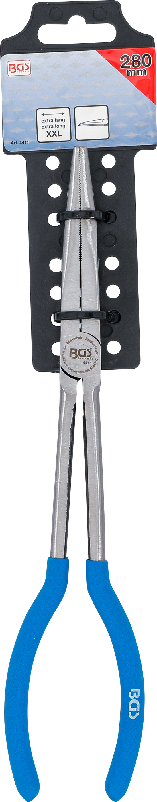 BGS Telefonzange | S-Form | extra lang | 280 mm