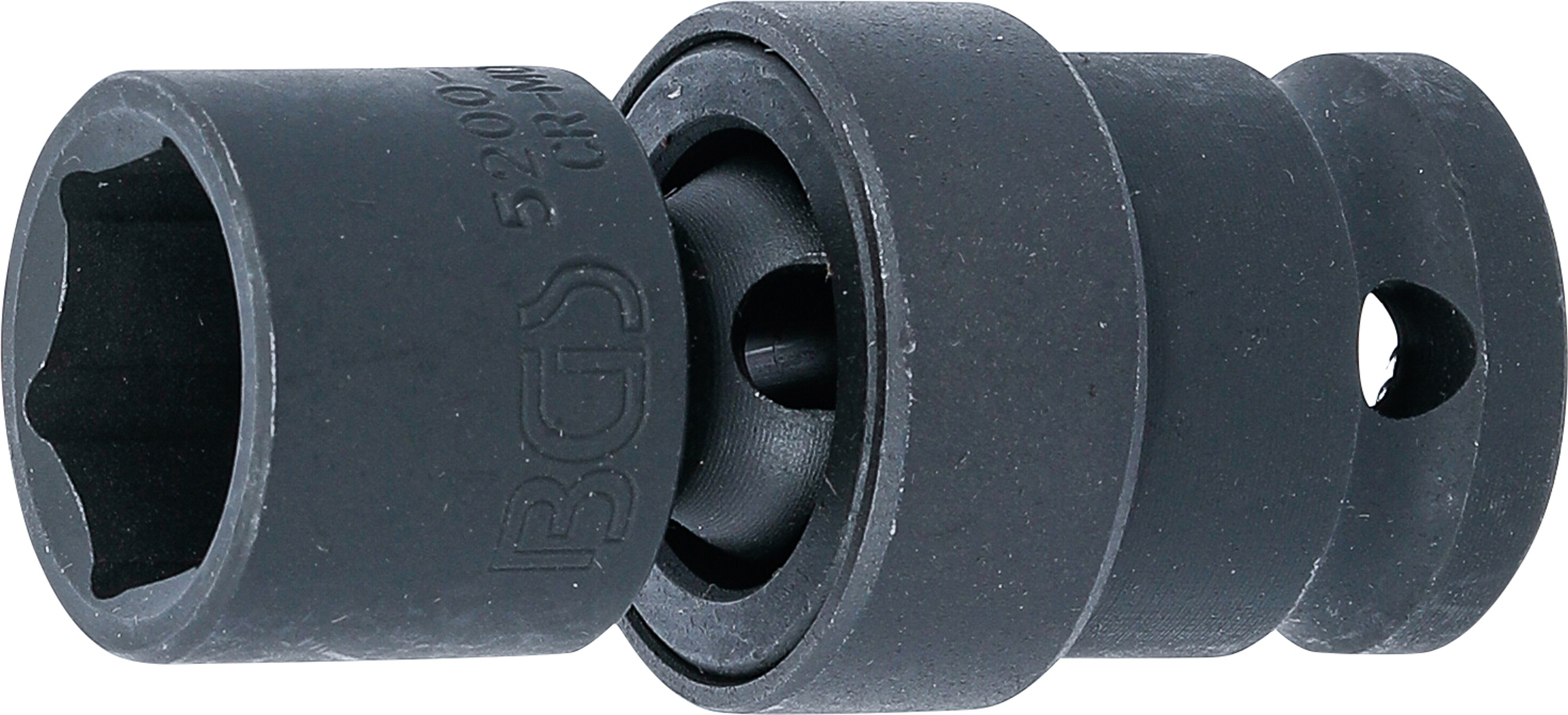 BGS Kraft-Kugelgelenk-Einsatz | Antrieb Innenvierkant 12,5 mm (1/2") | SW 18 mm