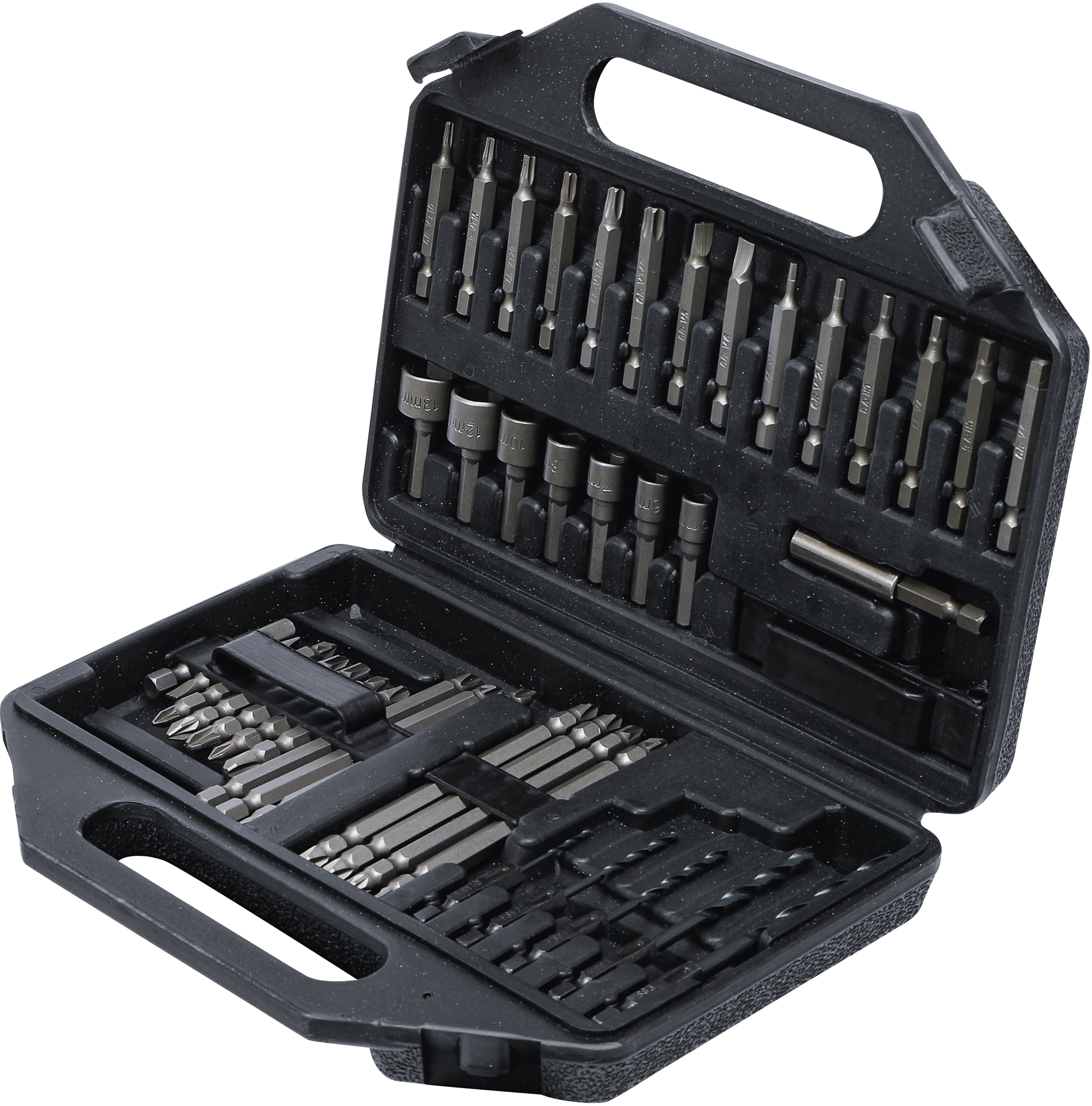 BGS Bohrmaschinen-Bit-Satz | Antrieb Außensechskant 6,3 mm (1/4") | 41-tlg.