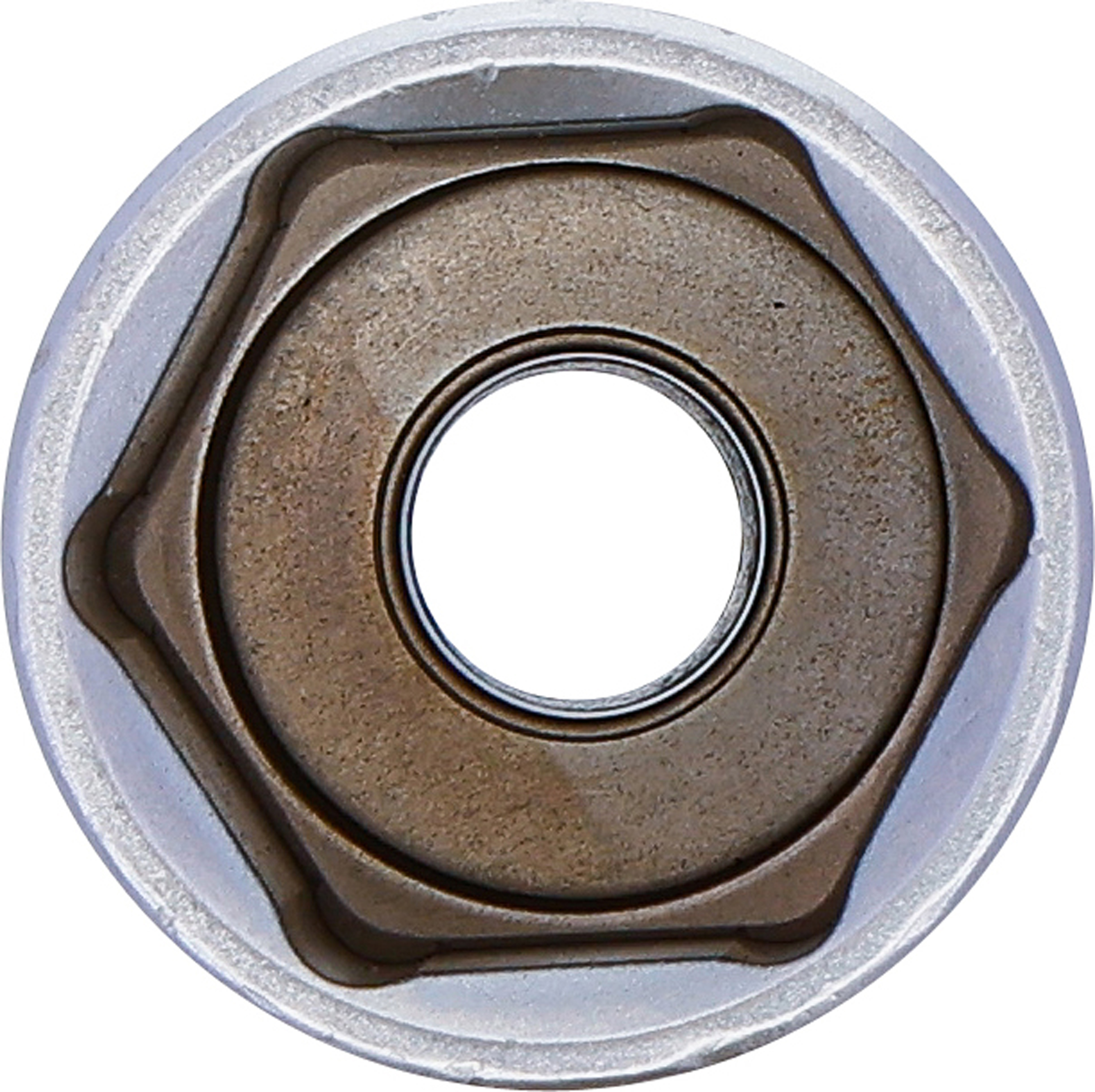 BGS Steckschlüssel-Einsatz Sechskant, tief | Antrieb Innenvierkant 12,5 mm (1/2") | SW 27 mm