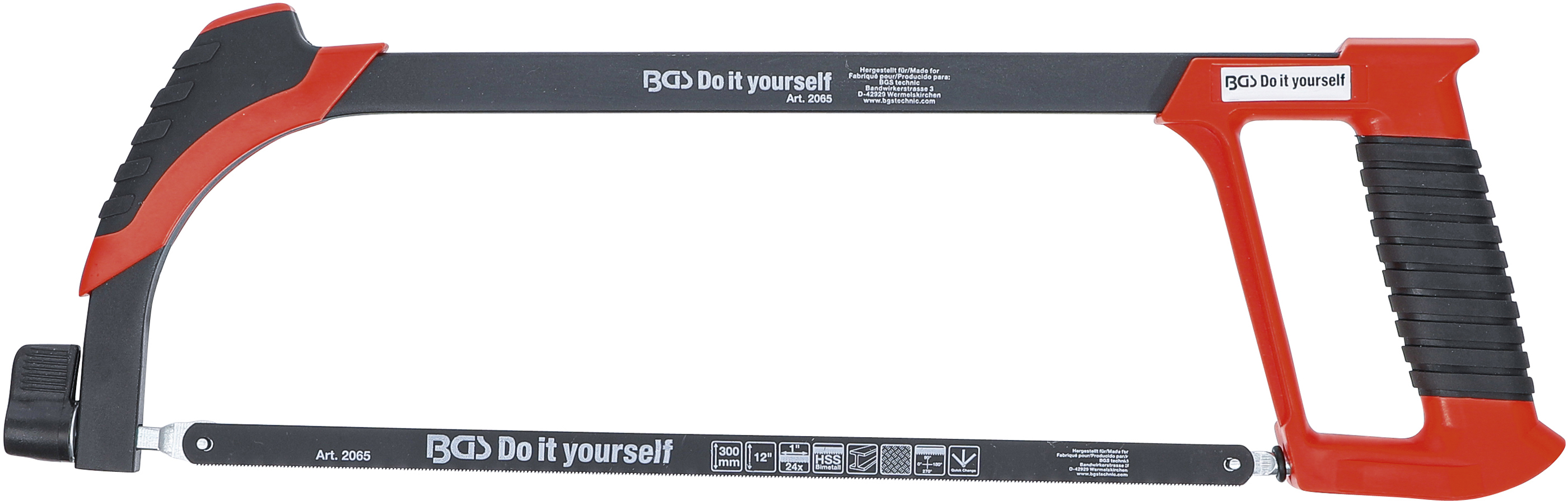 BGS Stahl-Sägebogen | 300 mm