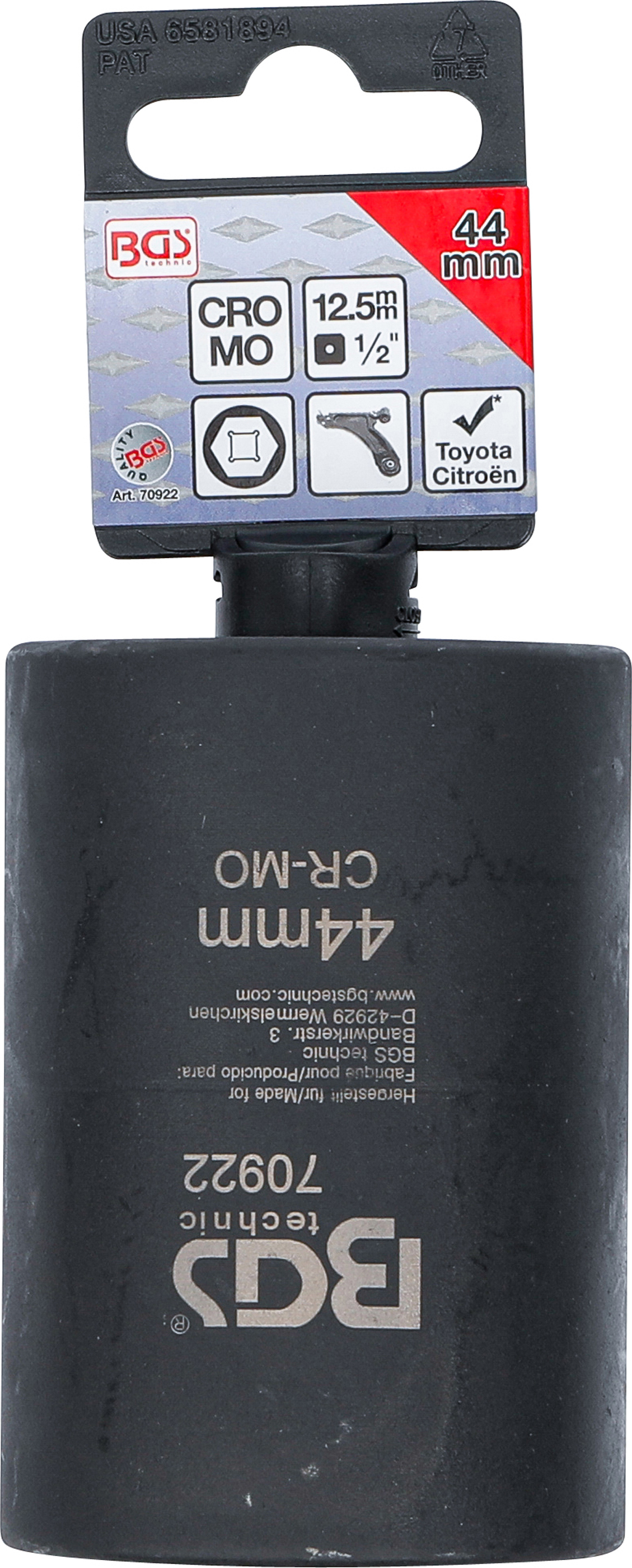 BGS Querlenker-Kugelgelenk-Einsatz | 44 mm | für Toyota, Citroën