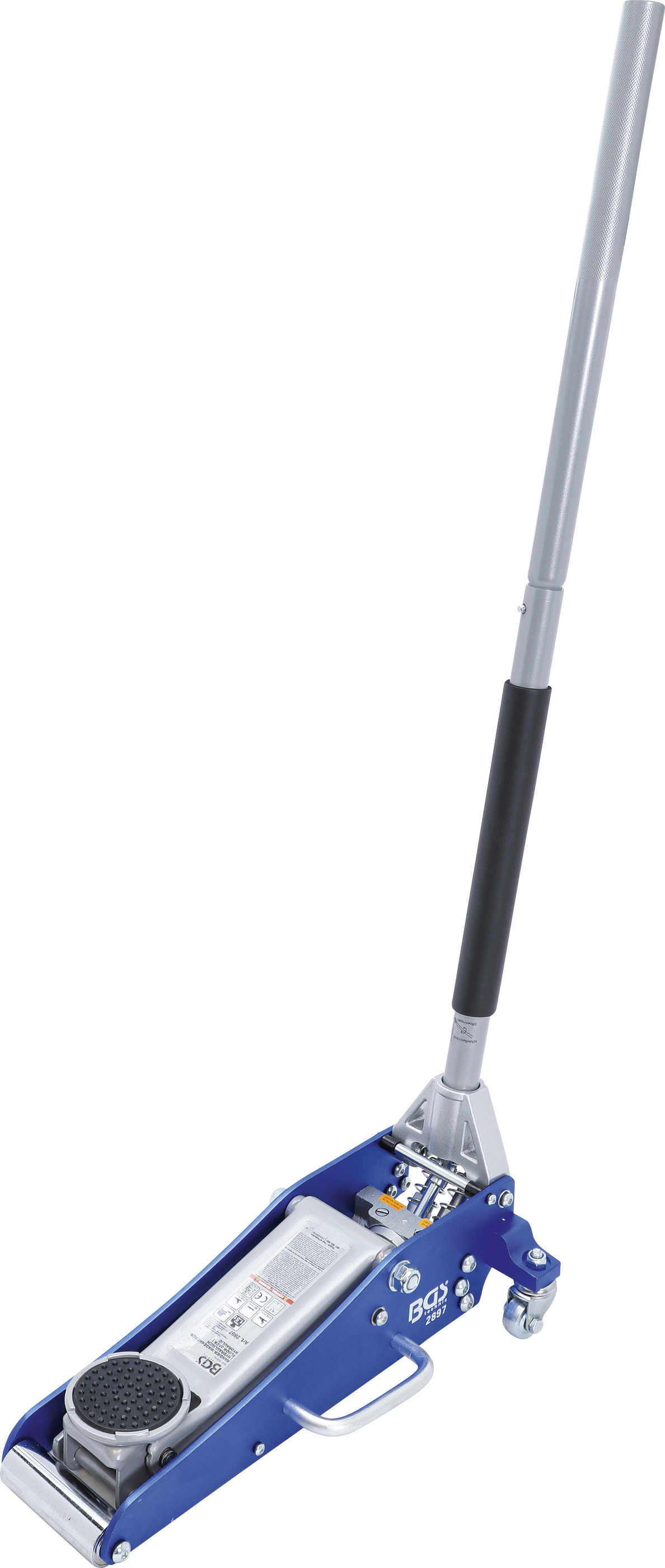 BGS Rangier-Wagenheber | hydraulisch | Aluminium-Stahl-Konstruktion | 1,5 t