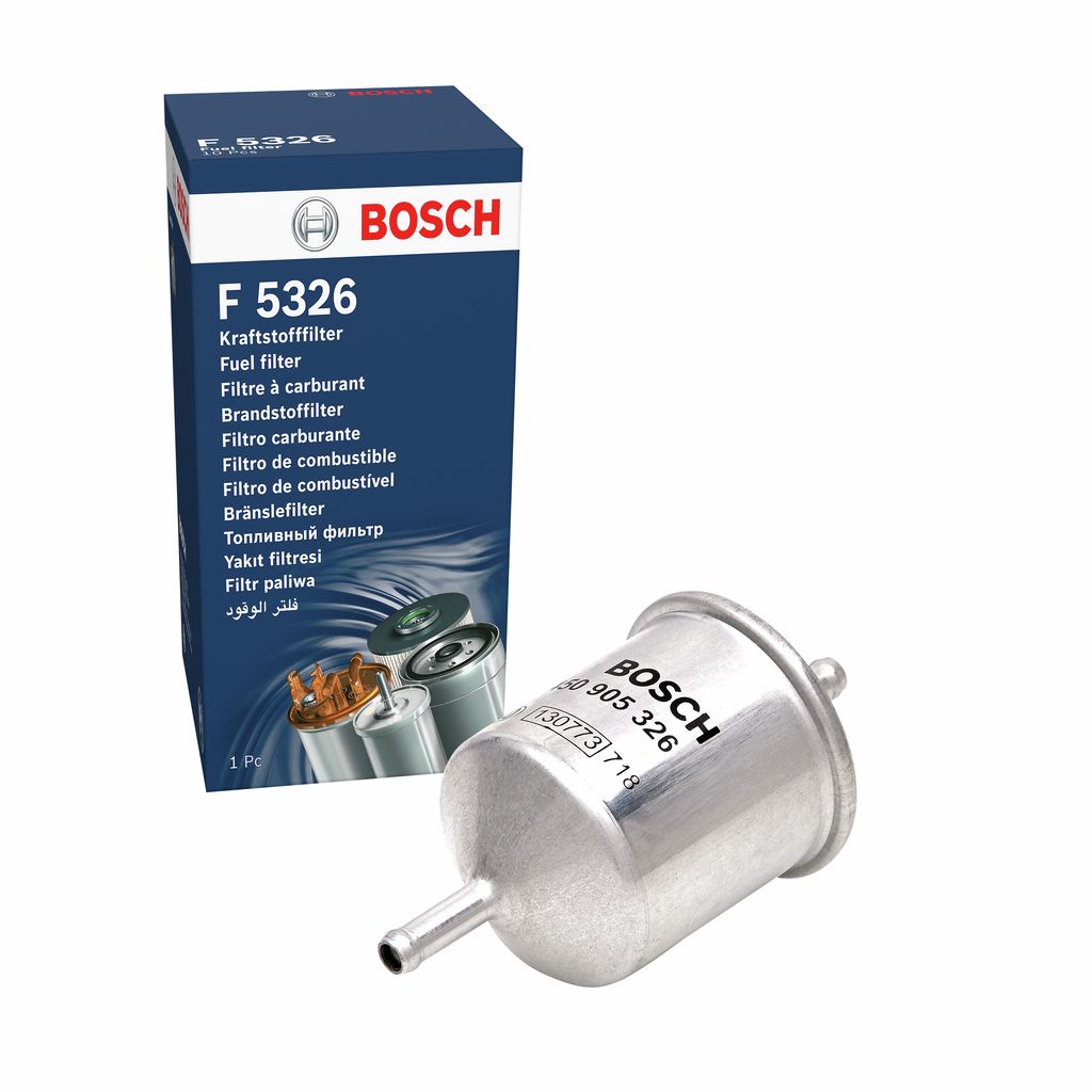 Kraftstofffilter “BOSCH Benzineinspritzung , Leitungsfilter , 63,5 mm”