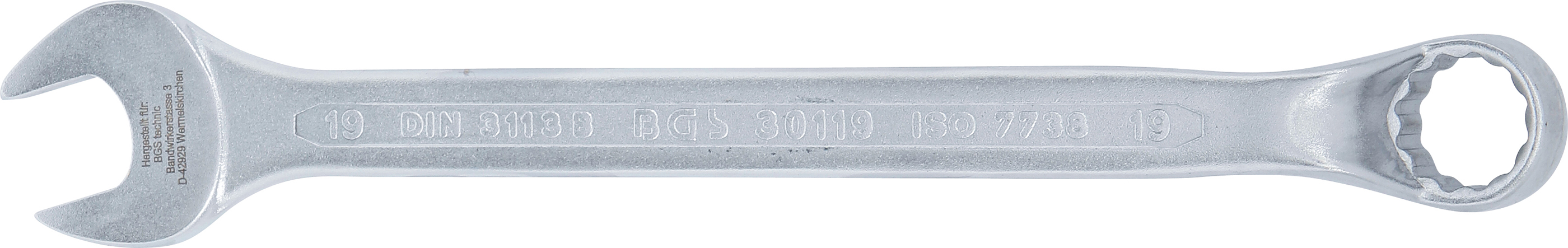 BGS Maul-Ringschlüssel, gekröpft | SW 19 mm