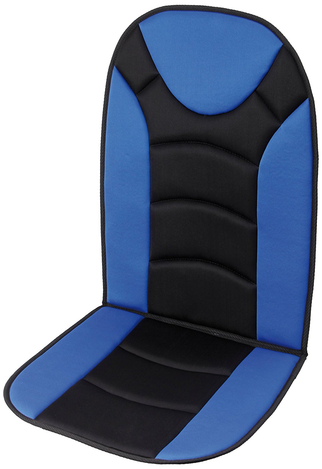 Unitec Sitzauflage Trend schwarz/blau