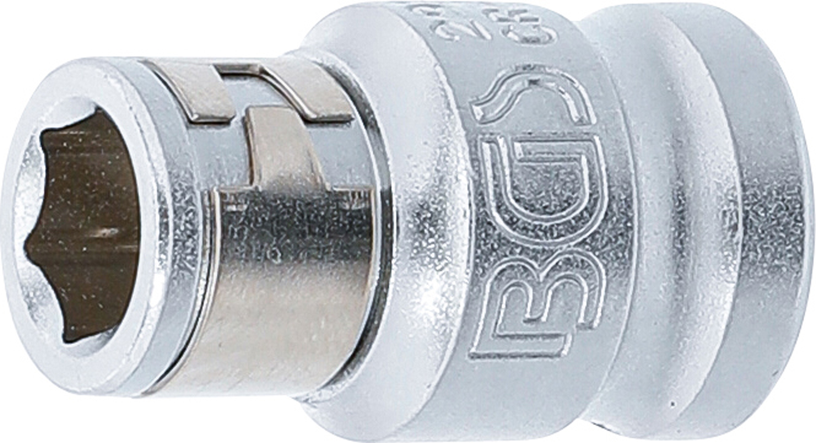 BGS Bit-Adapter mit Haltekugel | Innenvierkant 10 mm (3/8") | Innensechskant 8 mm (5/16")
