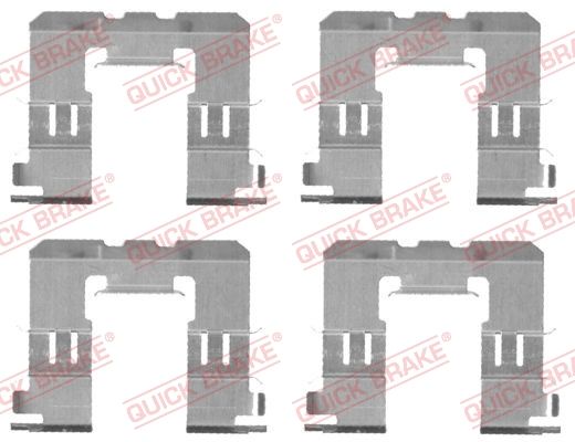 Zubehörsatz, Scheibenbremsbelag