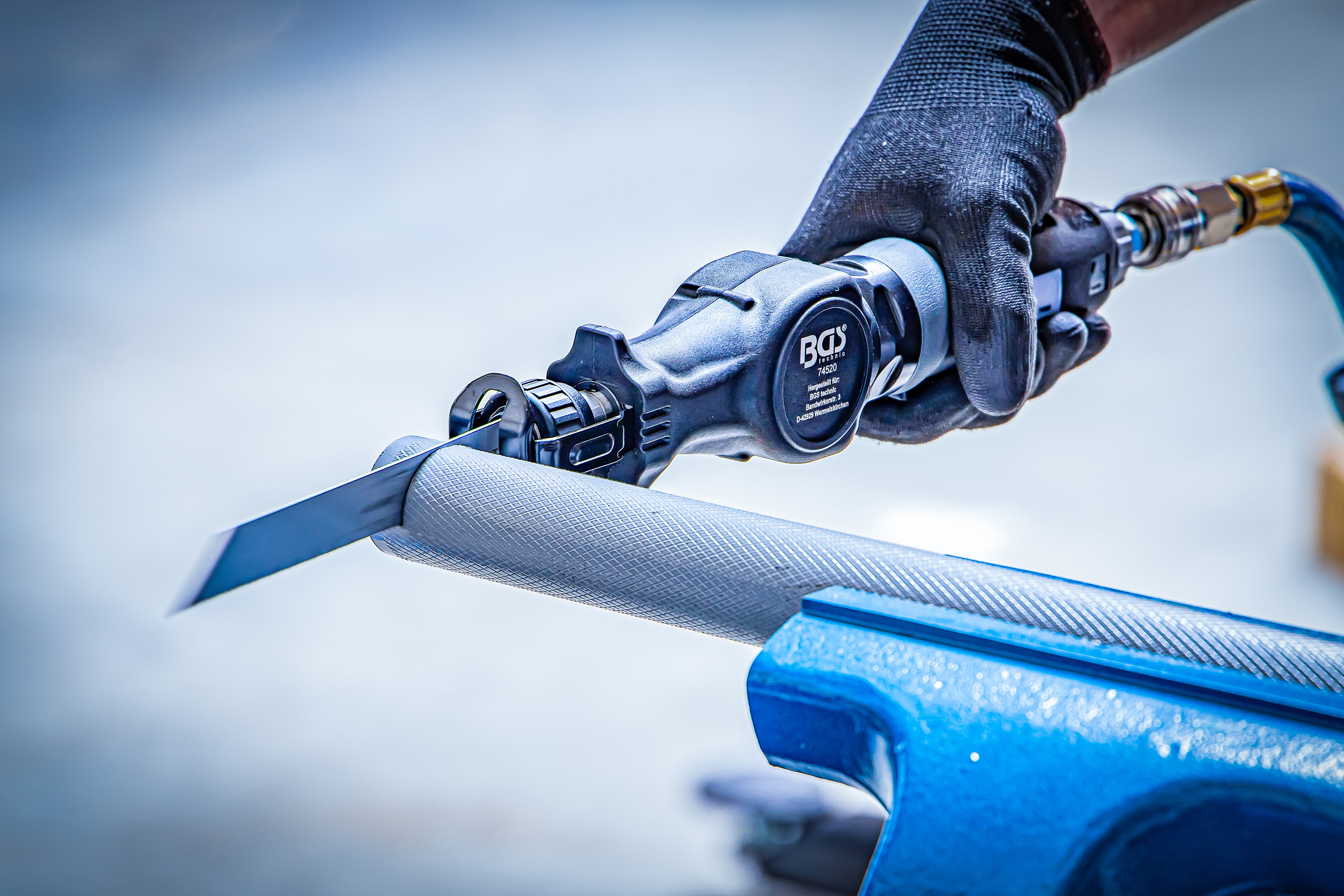 BGS Druckluft Stich- und Säbelsäge