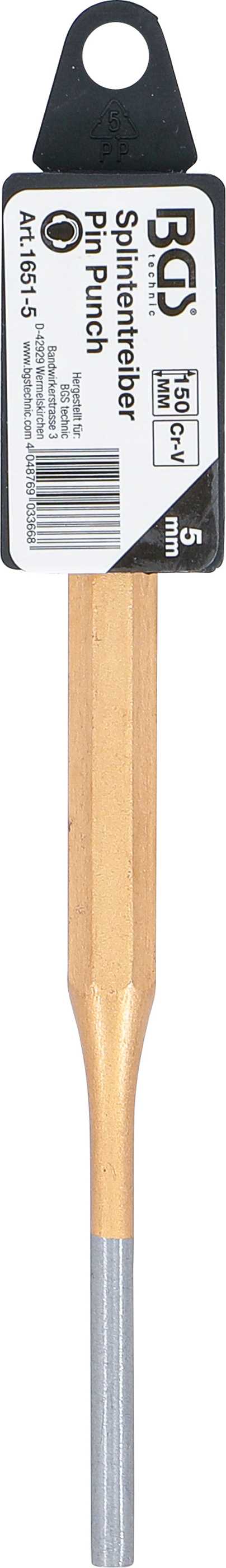 BGS Splintentreiber | 150 mm | 5 mm