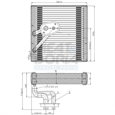 Verdampfer, Klimaanlage