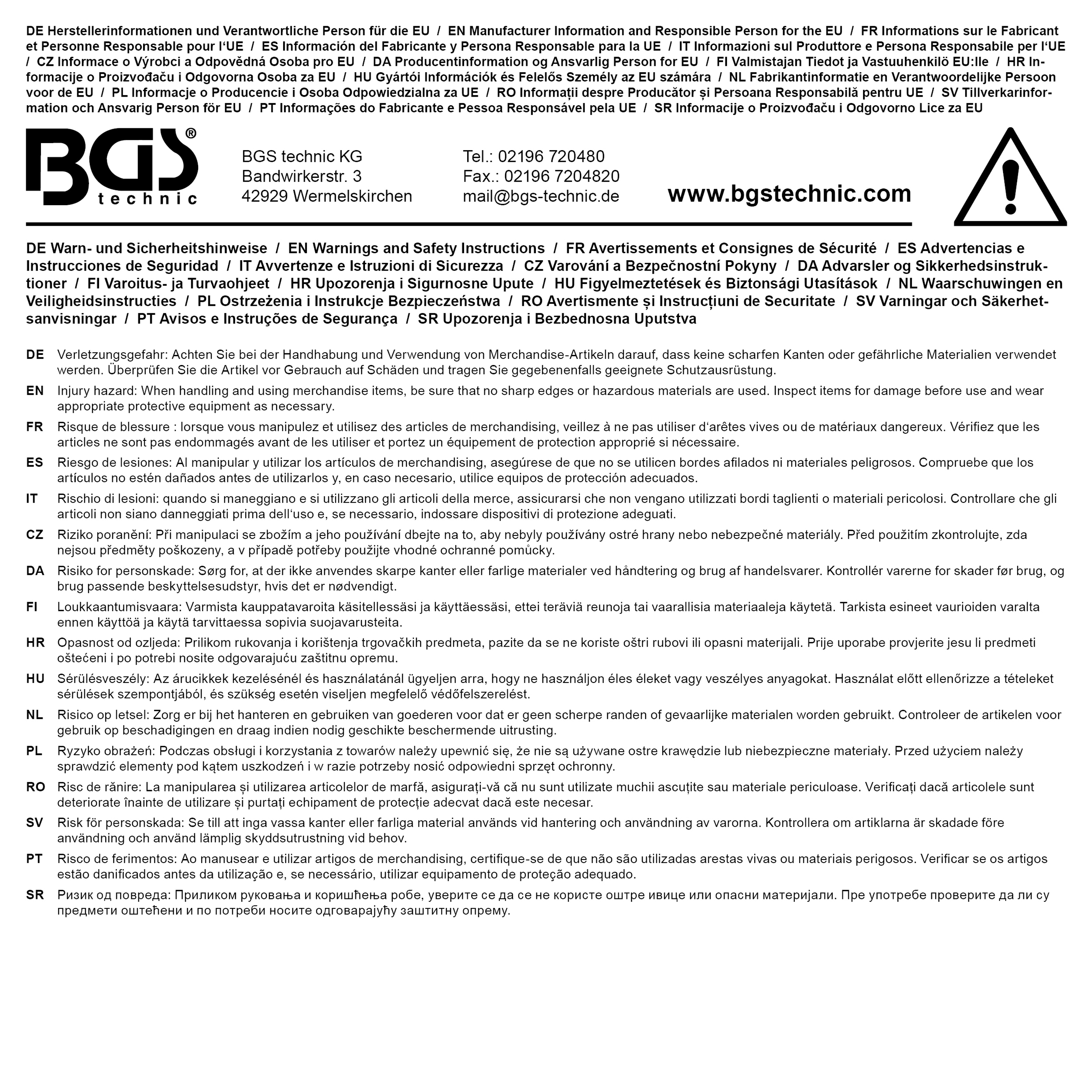 BGS Microfasertuch | 400 x 400 mm