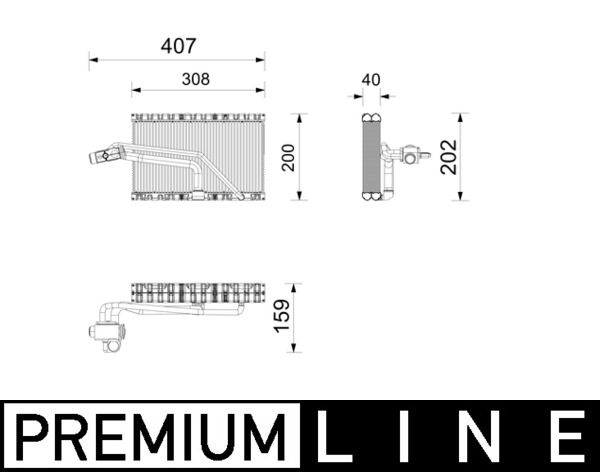 Verdampfer, Klimaanlage