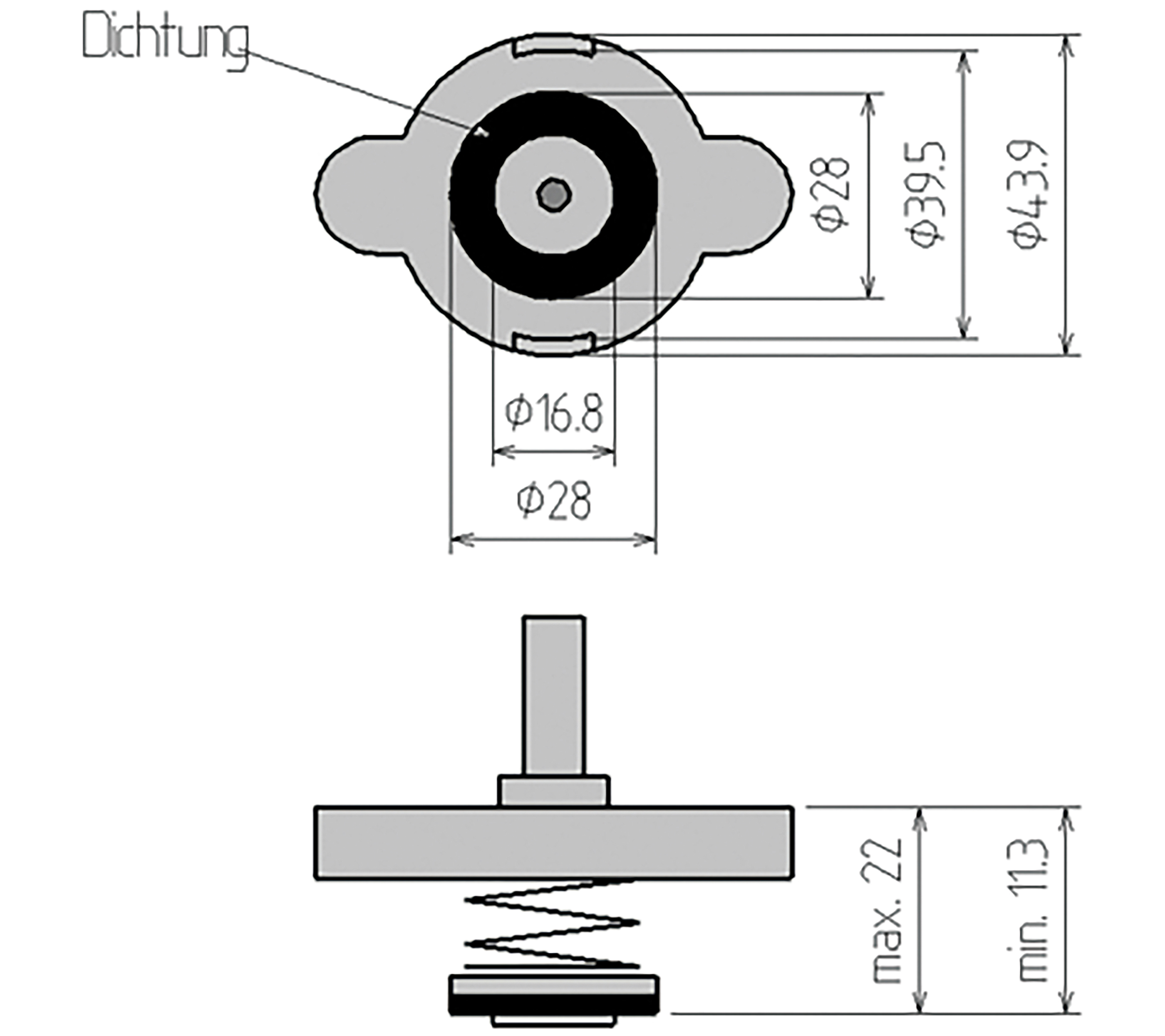 BGS Adapter Nr. 4 für Art. 8027, 8098 | für Ford, Honda, Hyundai, Lexus, Mazda, Mercedes-Benz, Mitsubishi, Nissan, Peugeot, Subaru, Suzuki, Toyota