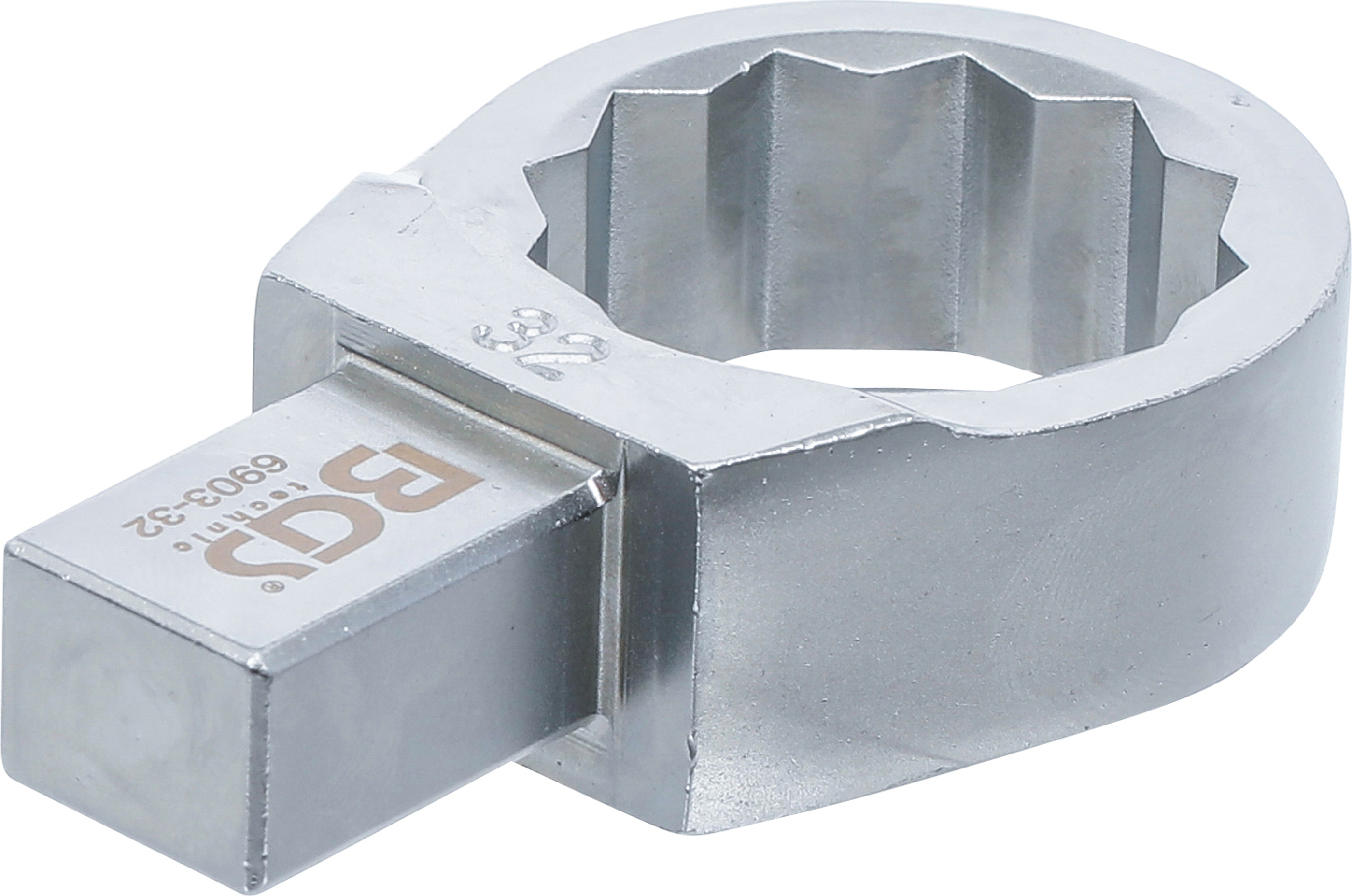 BGS Einsteck-Ringschlüssel | 32 mm | Aufnahme 14 x 18 mm