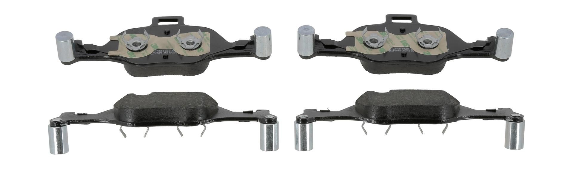 Bremsbelagsatz, Scheibenbremse