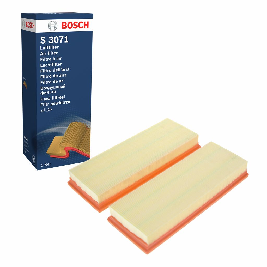 Luftfilter “BOSCH Filtereinsatz , 358 mm, 135 mm”