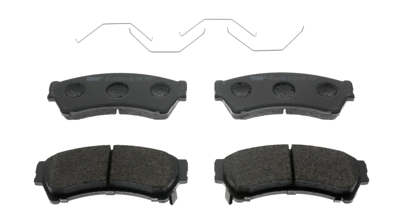 Bremsbelagsatz, Scheibenbremse