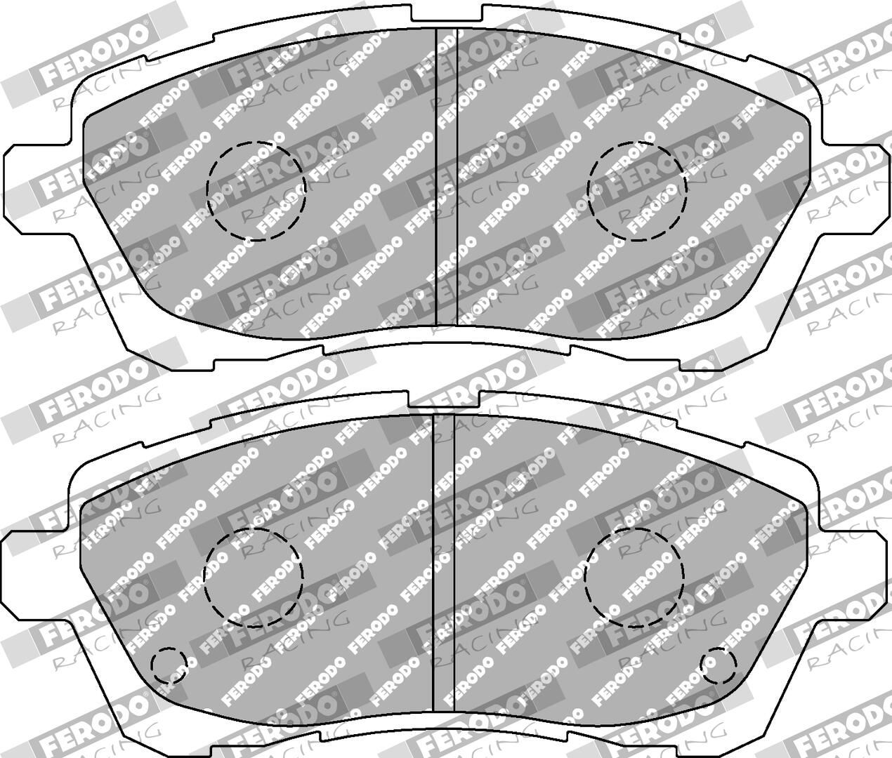 Bremsbelagsatz, Scheibenbremse