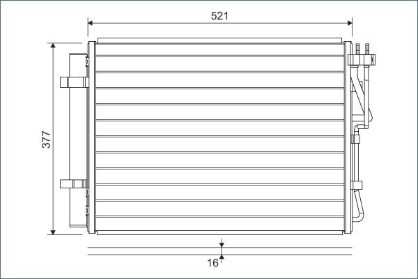 Kondensator, Klimaanlage