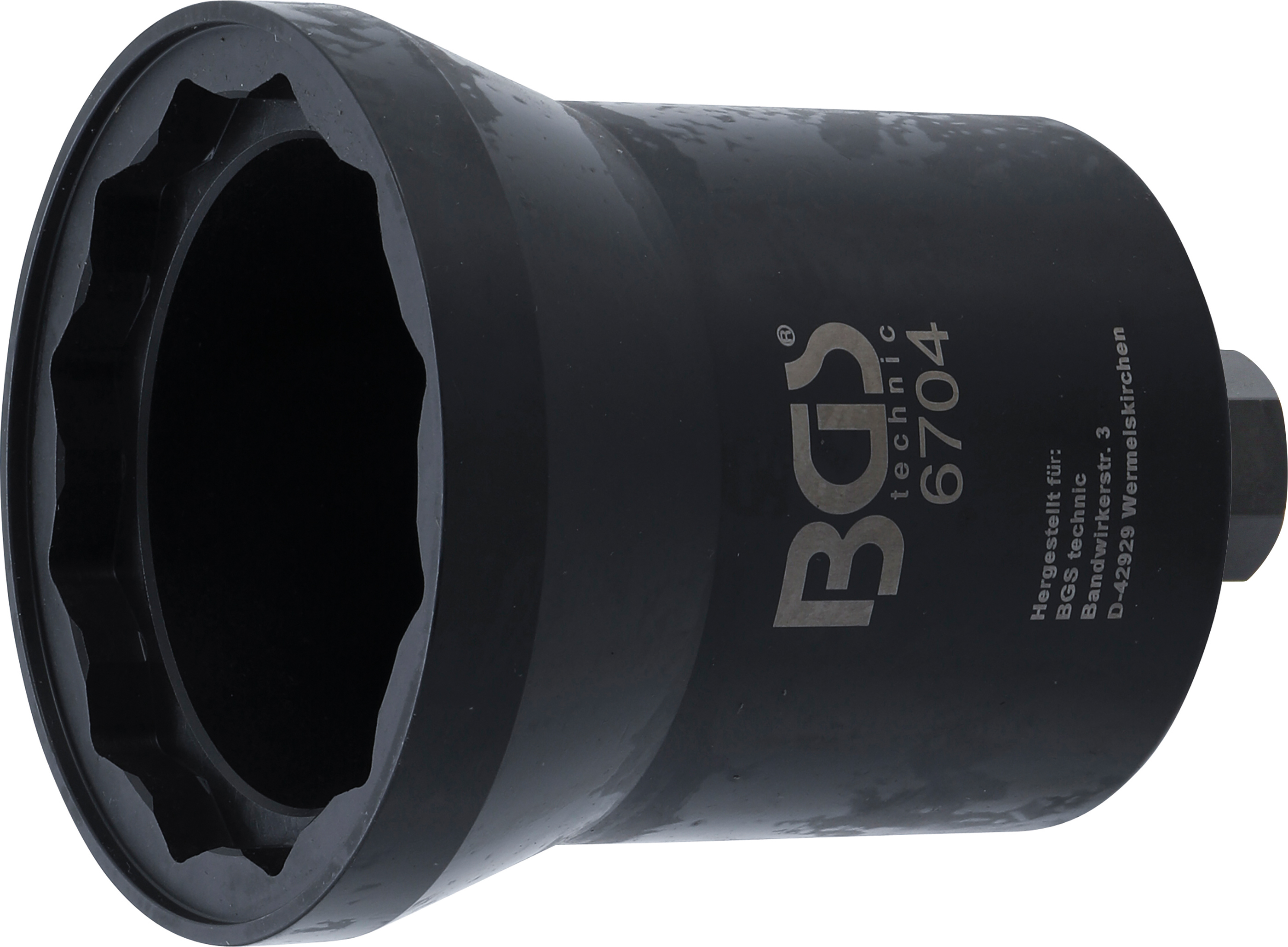 BGS Achsmuttern-Schlüssel | Zwölfkant | für Mercedes-Benz | SW 95 mm