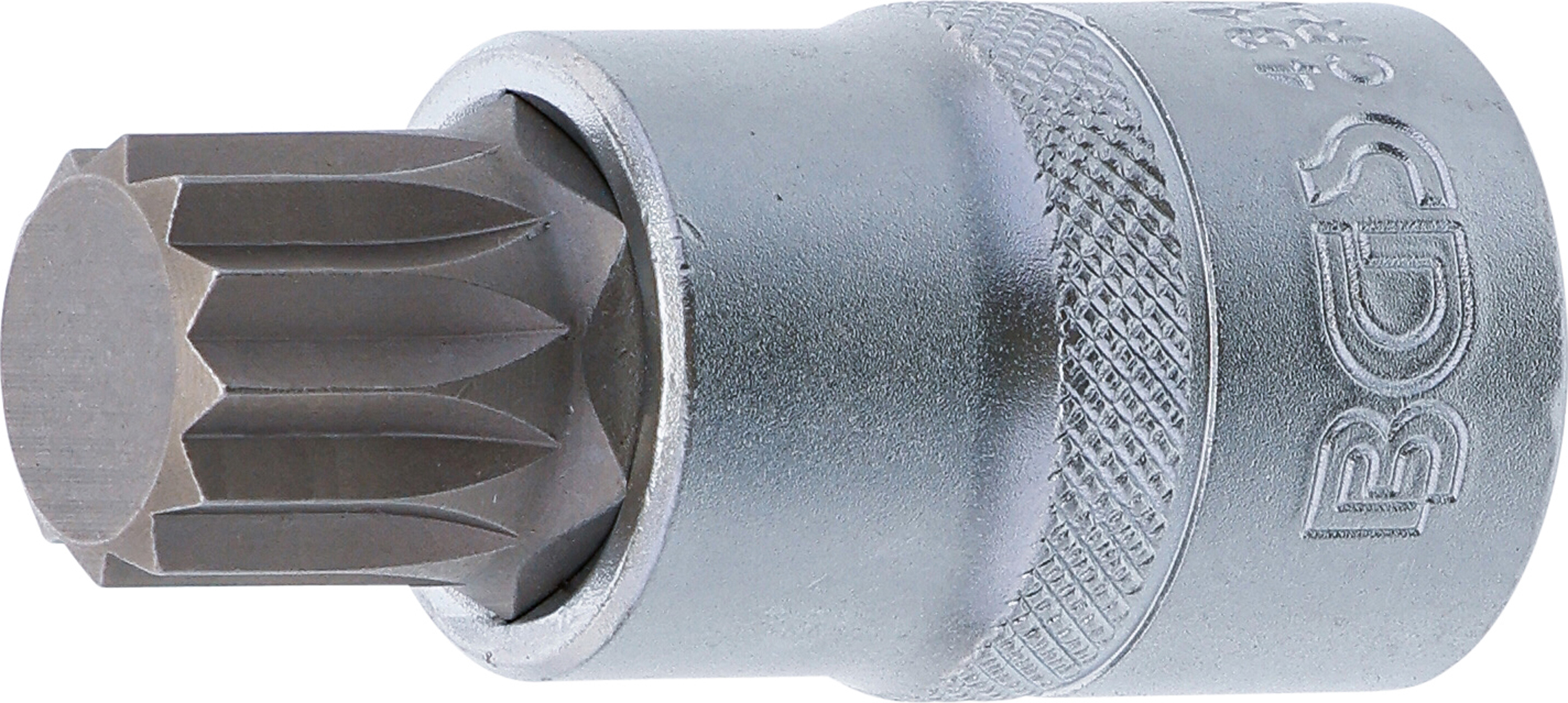 BGS Bit-Einsatz | Antrieb Innenvierkant 12,5 mm (1/2") | Innenvielzahn (für XZN) M18