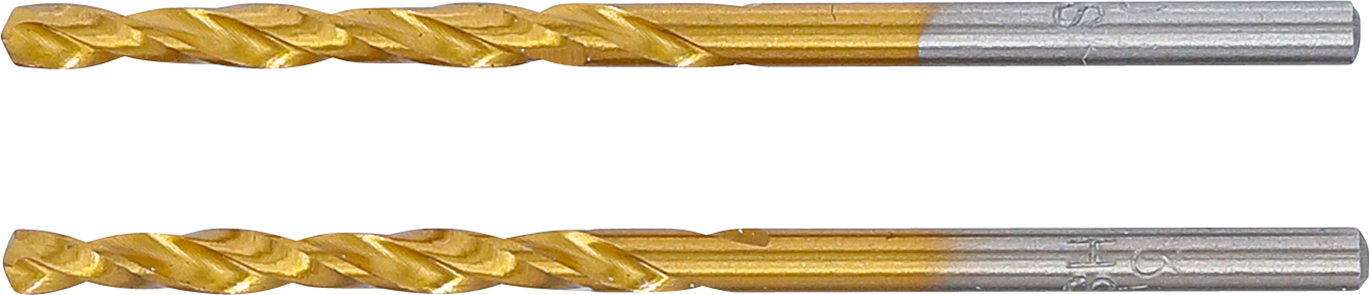 BGS Spiralbohrer | HSS-G | titan-nitriert | 3,0 mm | 2-tlg.