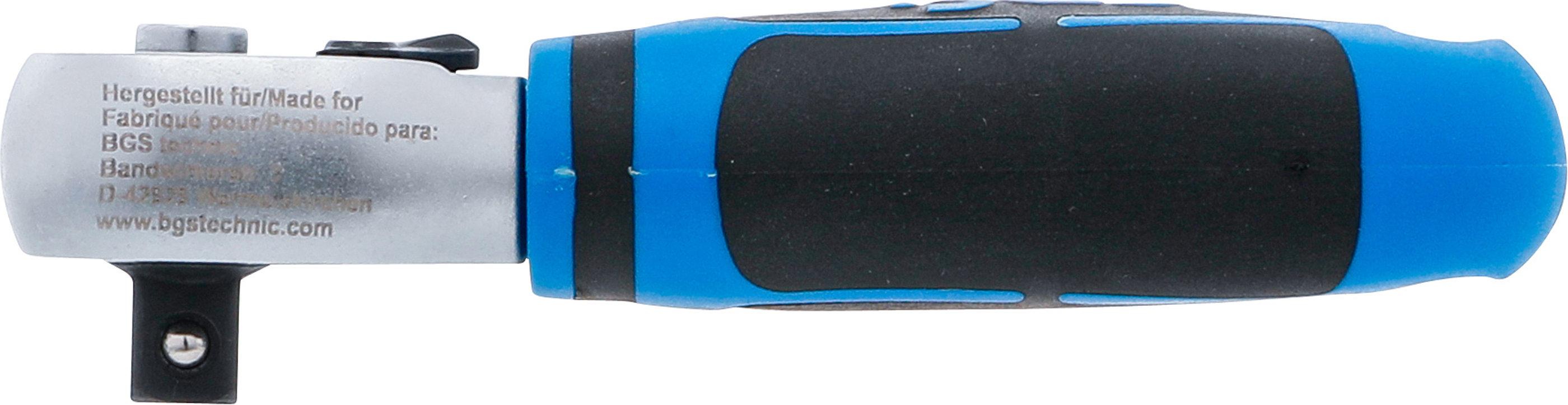 BGS Mini-Umschaltknarre | Abtrieb Außenvierkant 10 mm (3/8")