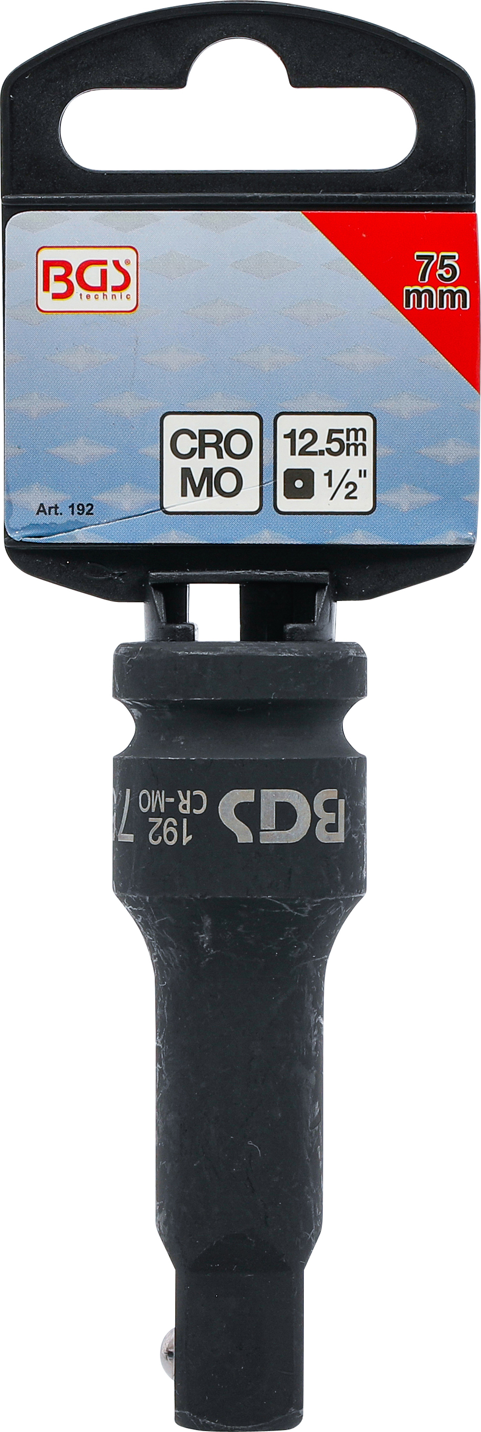 BGS Kraft-Verlängerung | 12,5 mm (1/2") | 75 mm