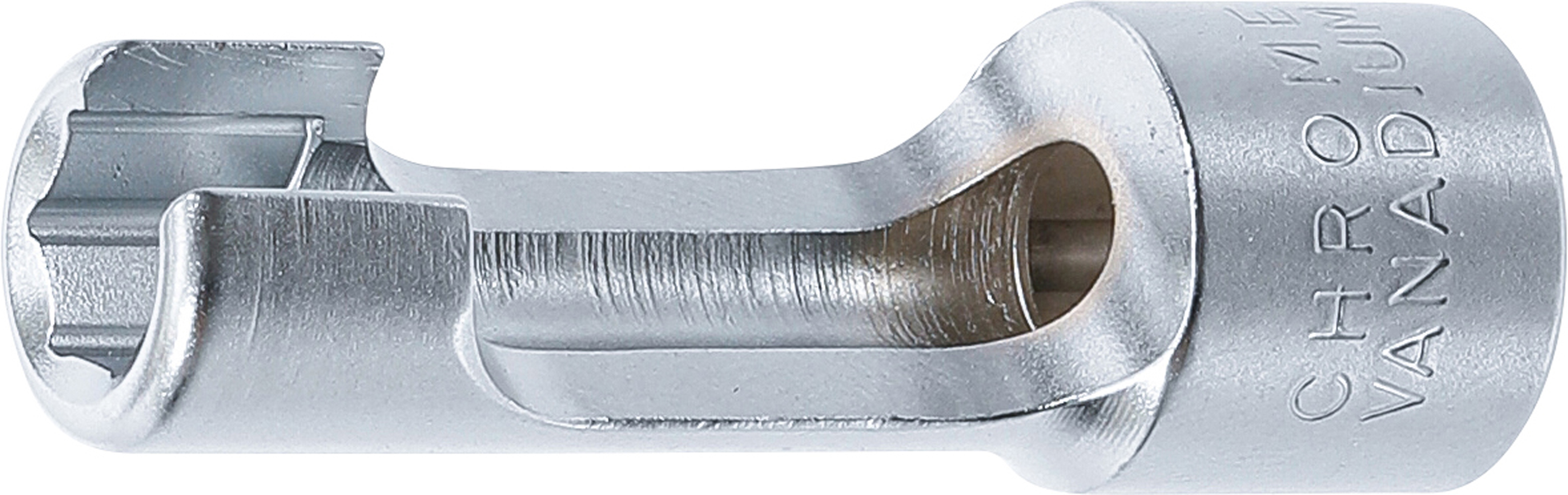 BGS Spezial-Steckschlüssel-Einsatz, geschlitzt | Antrieb Innenvierkant 10 mm (3/8") | SW 8 mm