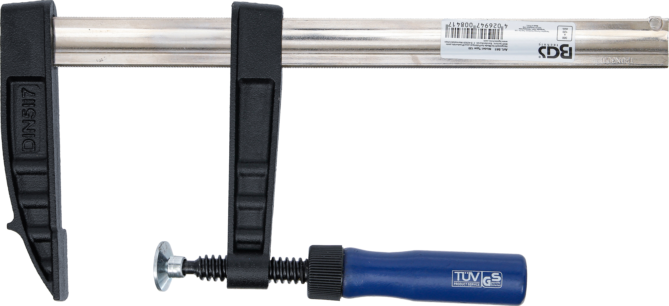 BGS Schraubzwinge | 300 x 120 mm