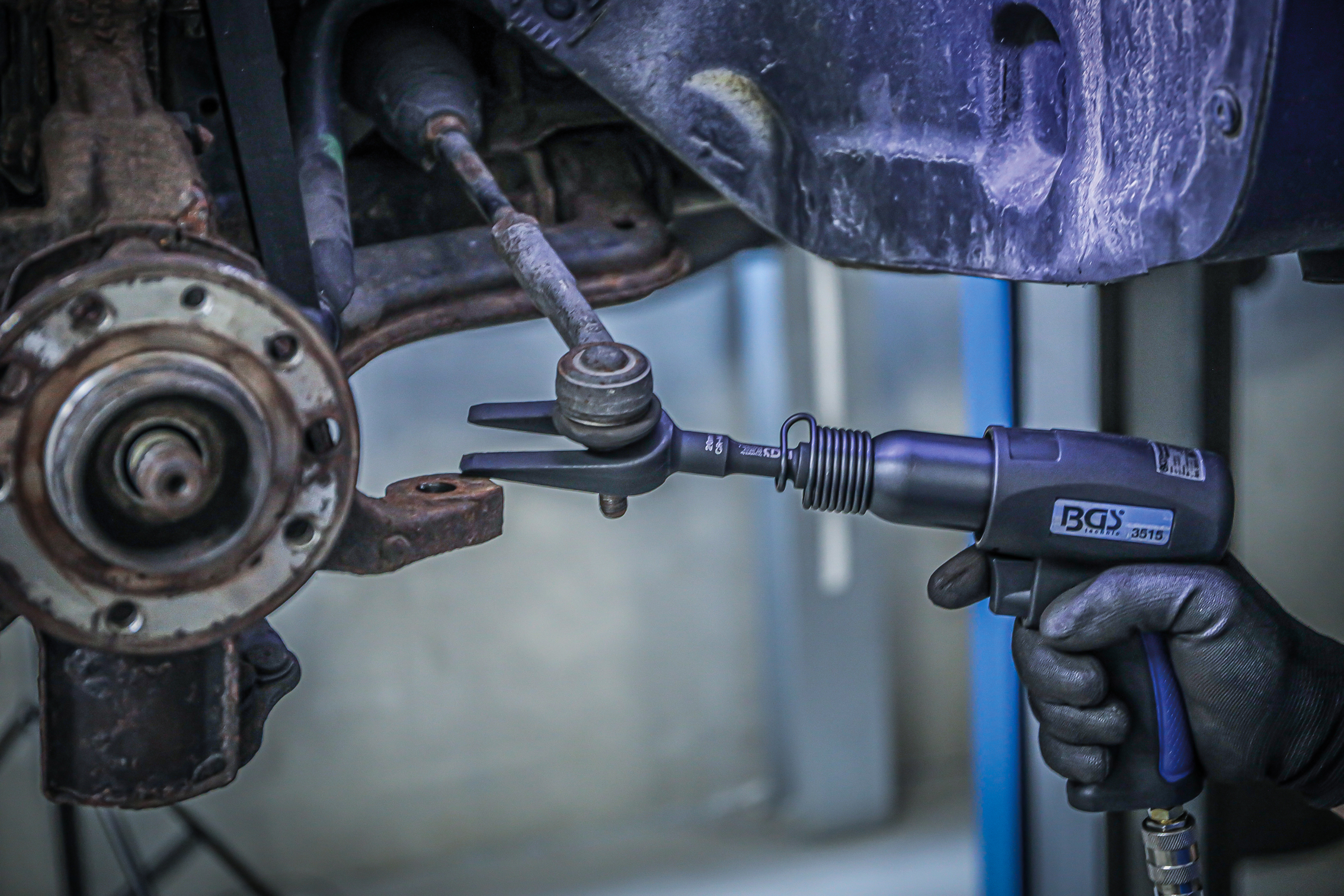 BGS Kugelgelenk-Trenngabel-Satz | für Druckluft-Meißel-Satz | 5-tlg.