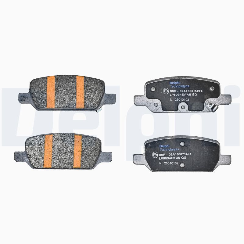 Bremsbelagsatz, Scheibenbremse