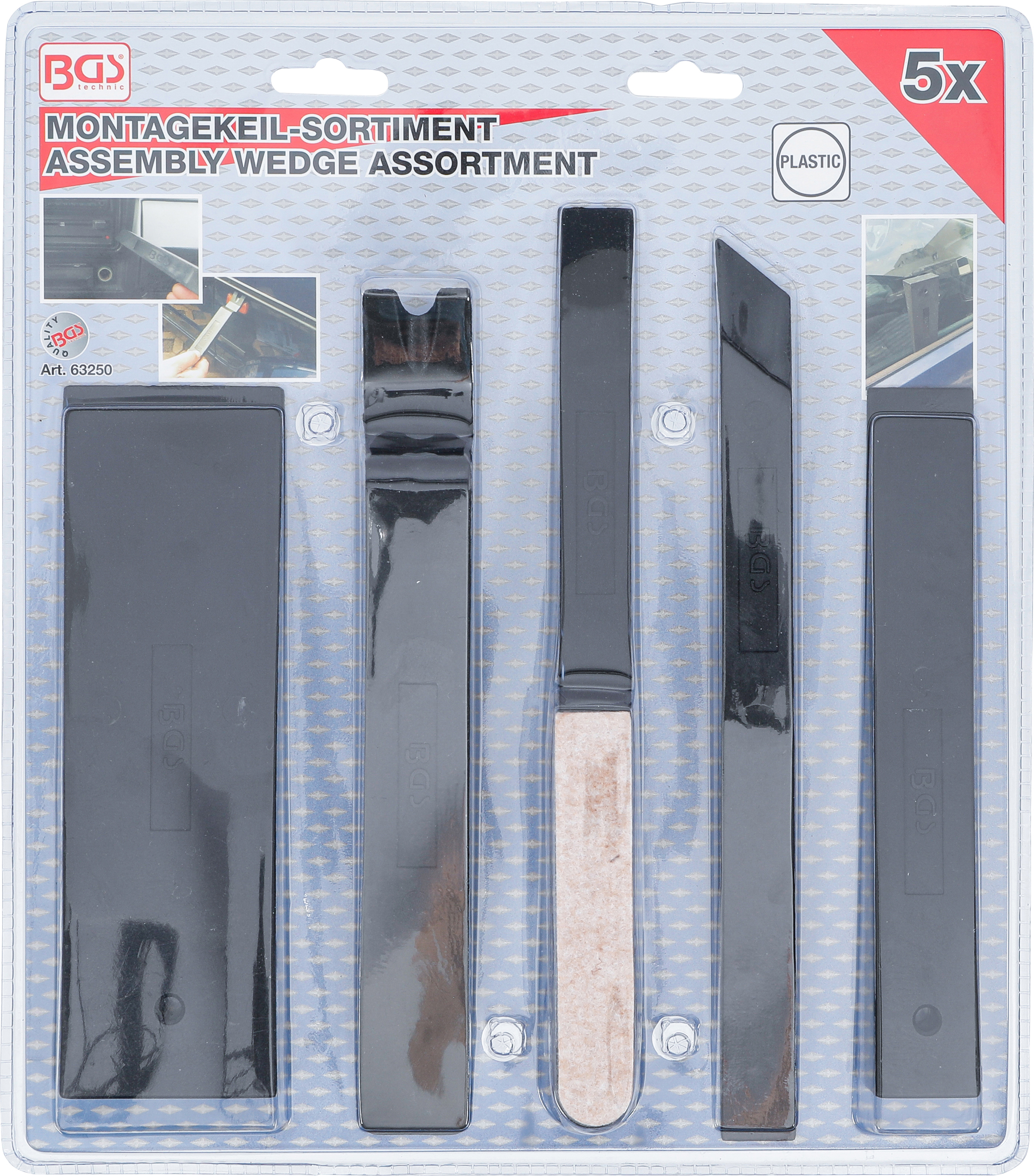BGS Montagekeil-Satz | 5-tlg.