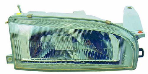 Scheinwerfer L (H4, Manuell, ohne motor, einsatzfarbe: chrom) passt zu: TOYOTA COROLLA -03.97