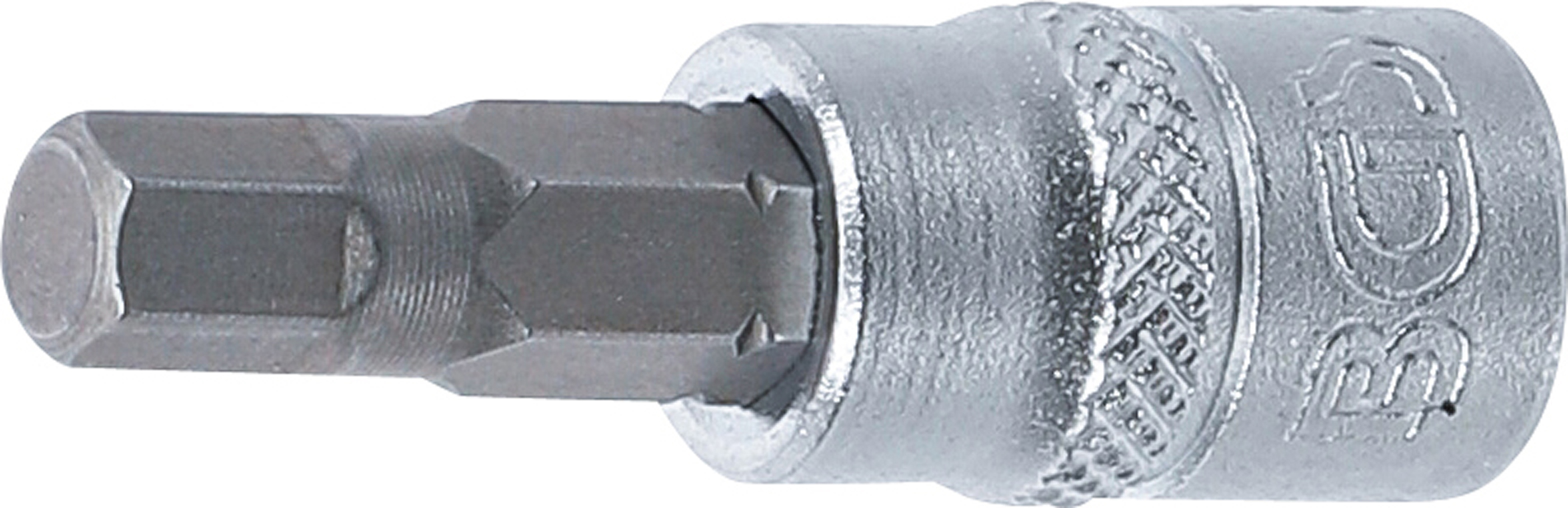 BGS Bit-Einsatz | Antrieb Innenvierkant 6,3 mm (1/4") | Innensechskant 5,5 mm