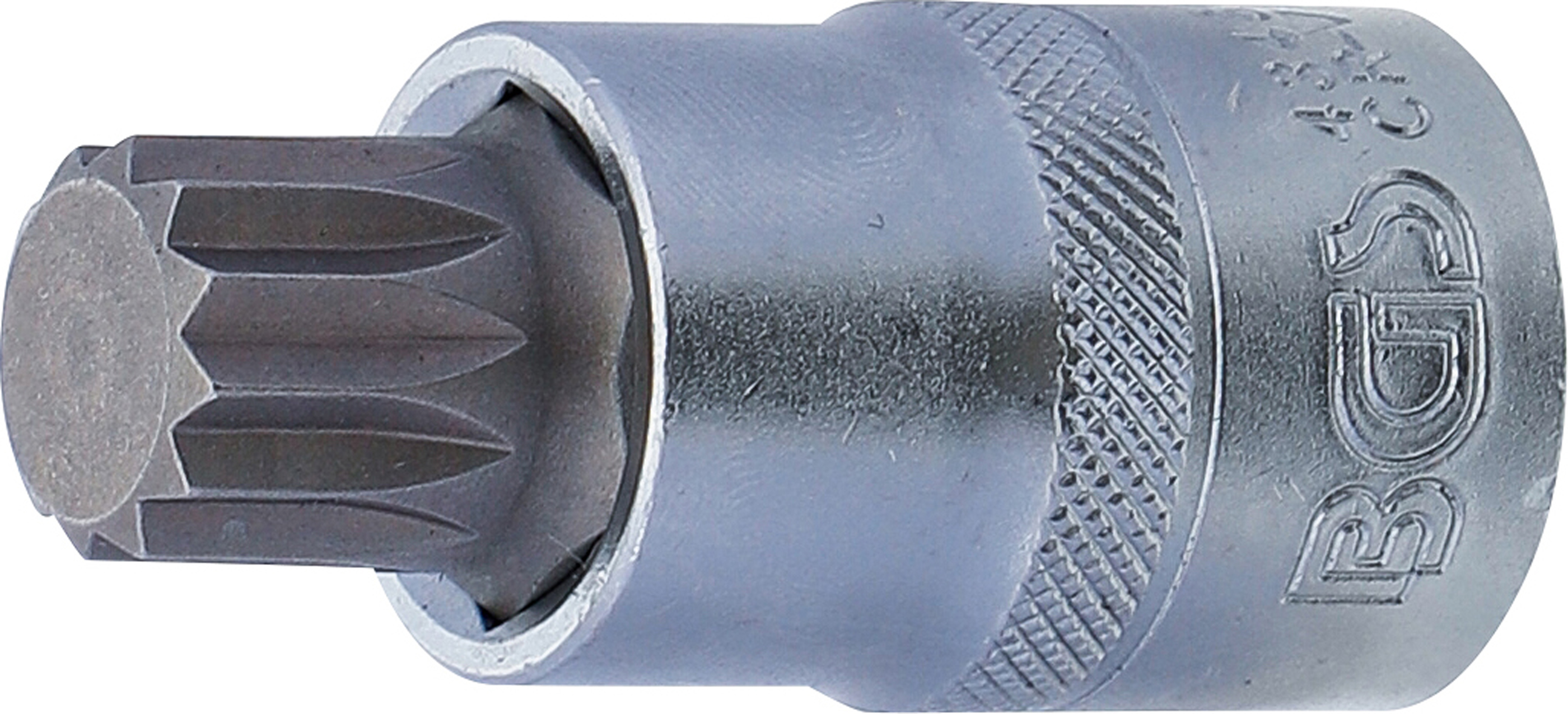 BGS Bit-Einsatz | Antrieb Innenvierkant 12,5 mm (1/2") | Innenvielzahn (für XZN) M16