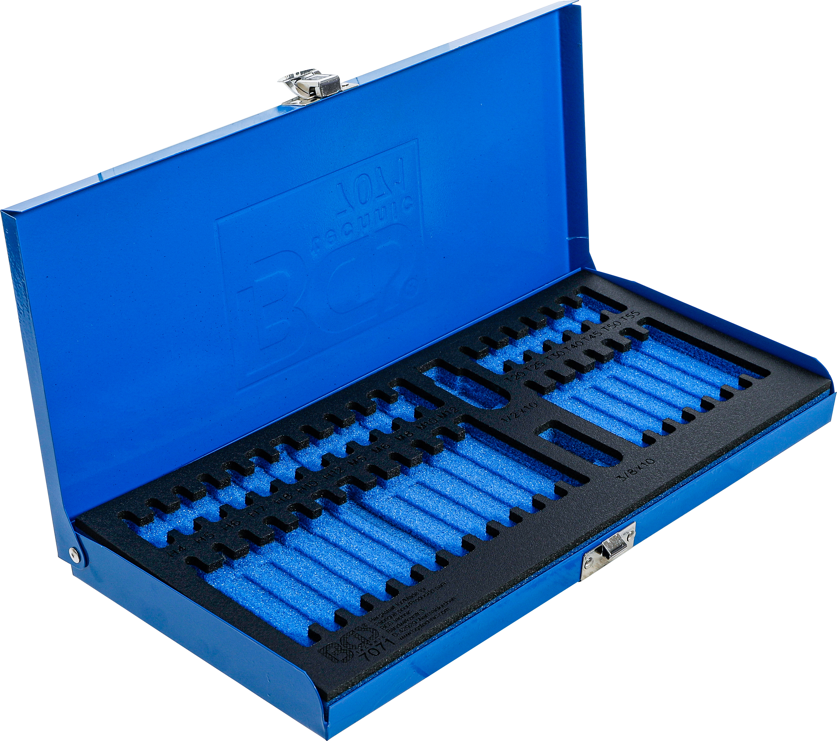 BGS Metall-Leerkassette für Art. 7071