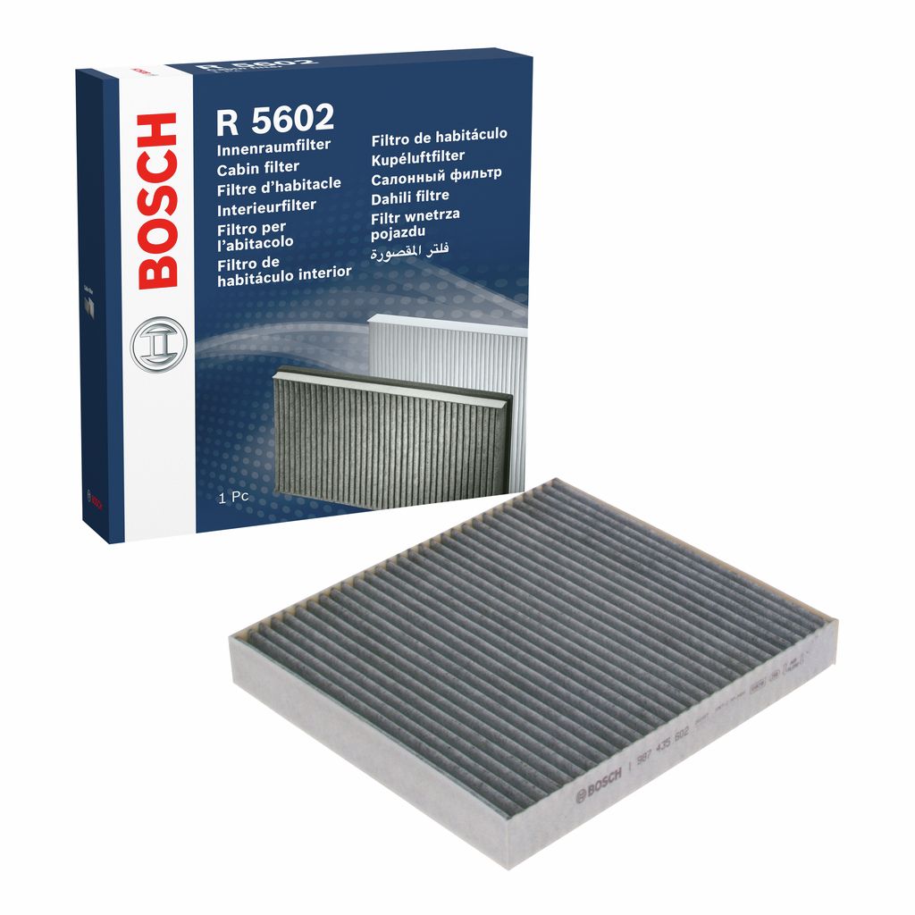 Filter, Innenraumluft 1 987 435 602 “BOSCH 224 mm, 201 mm”