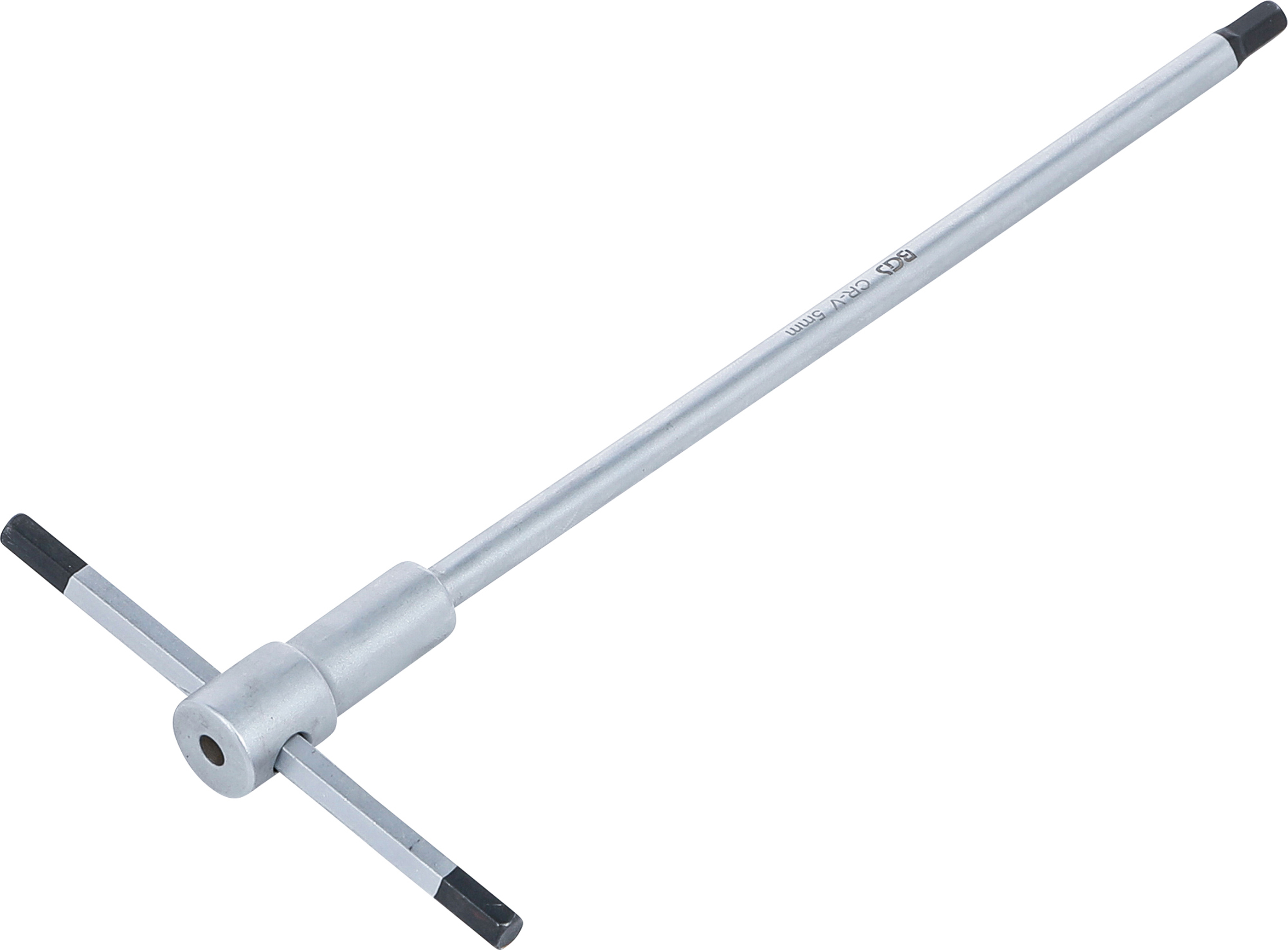 BGS Schraubendreher mit T-Gleitgriff | Innensechskant | 5 mm