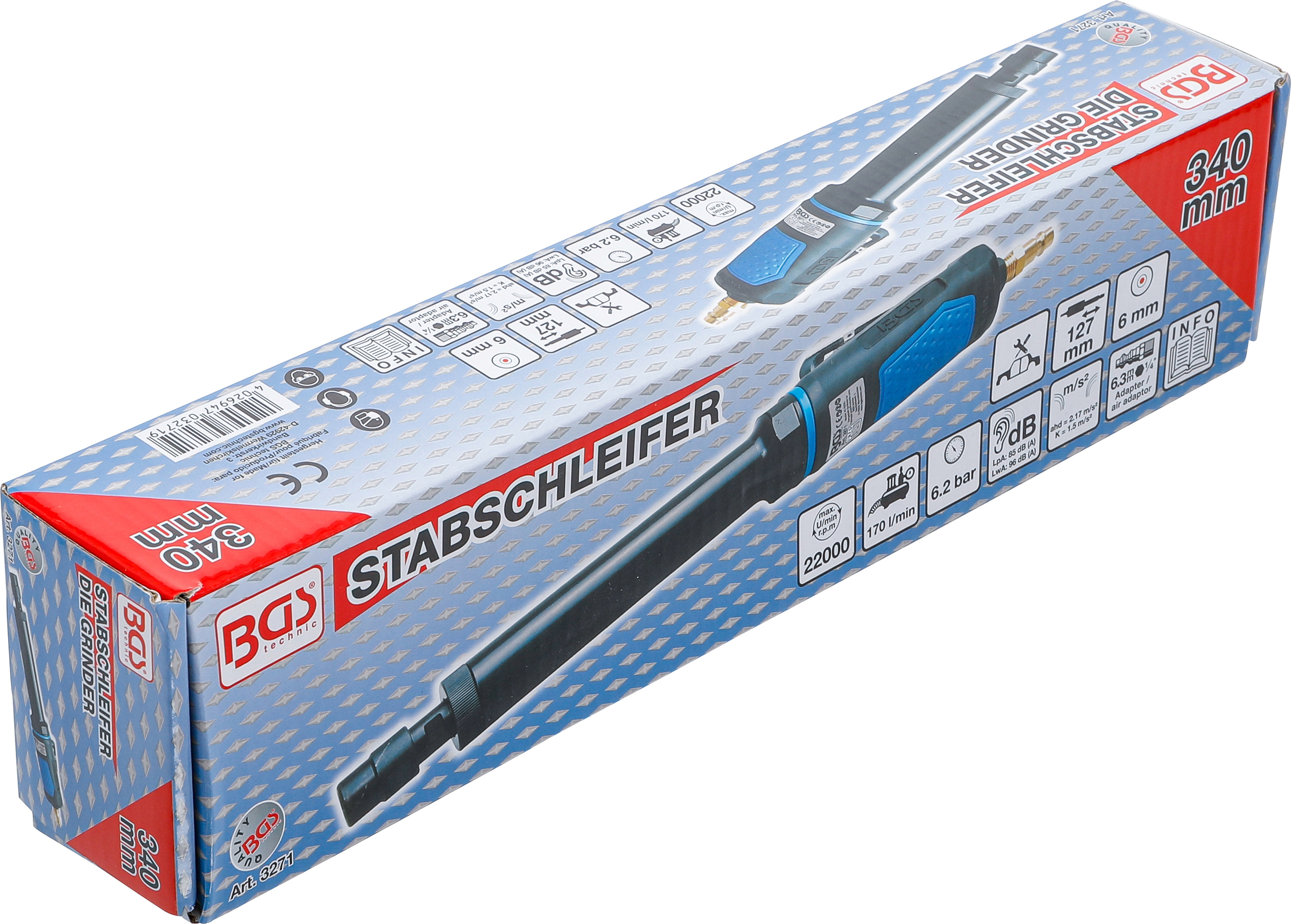 BGS Stabschleifer | 340 mm