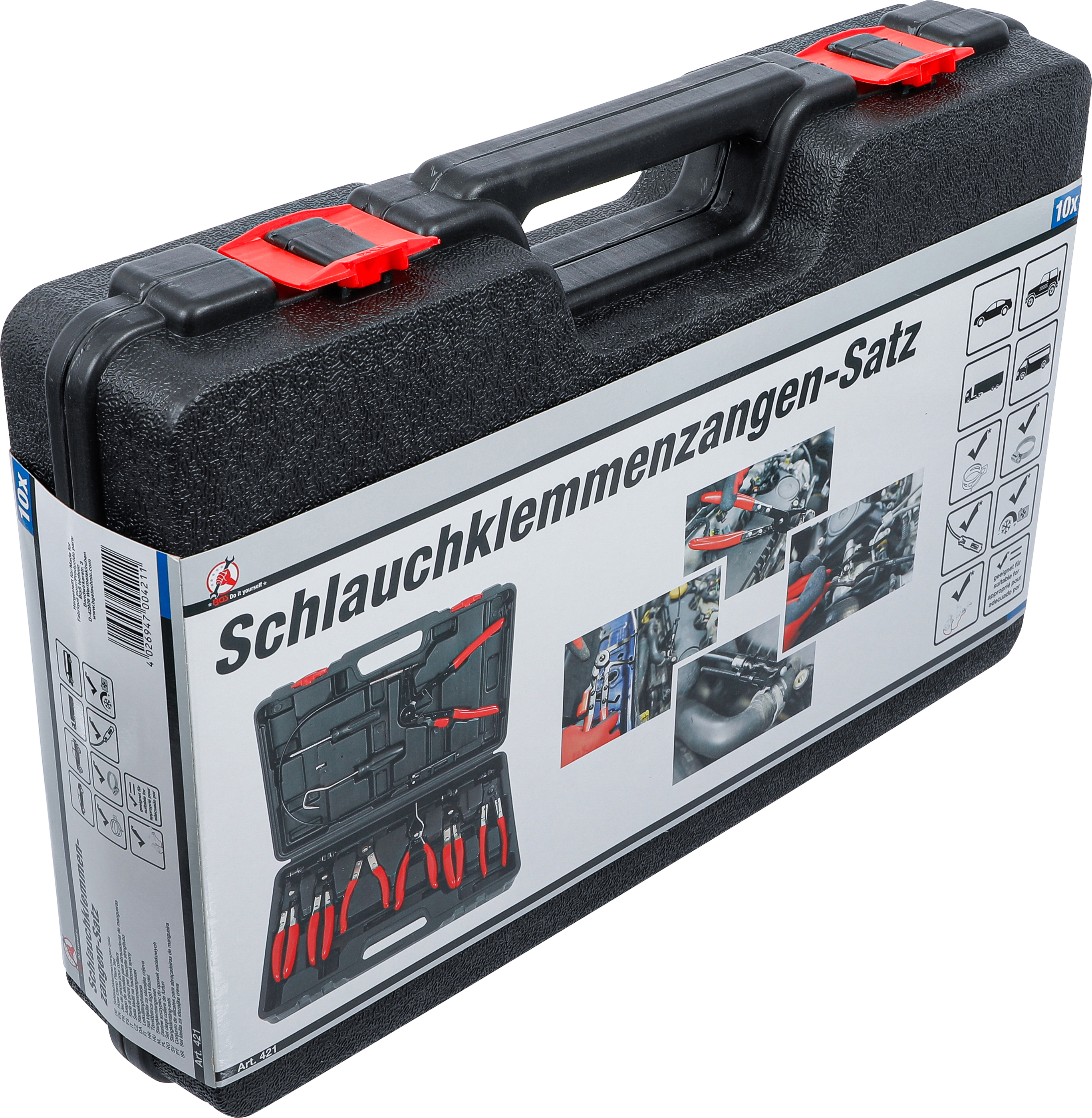 BGS Schlauchklemmenzangen-Satz | 10-tlg.