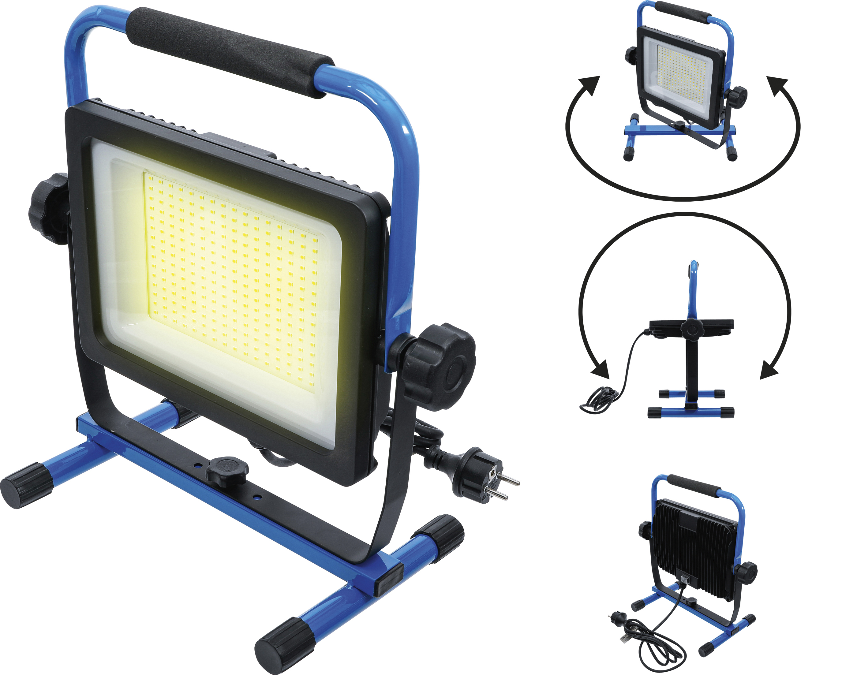 BGS SMD-LED-Arbeits-Strahler | 125 W