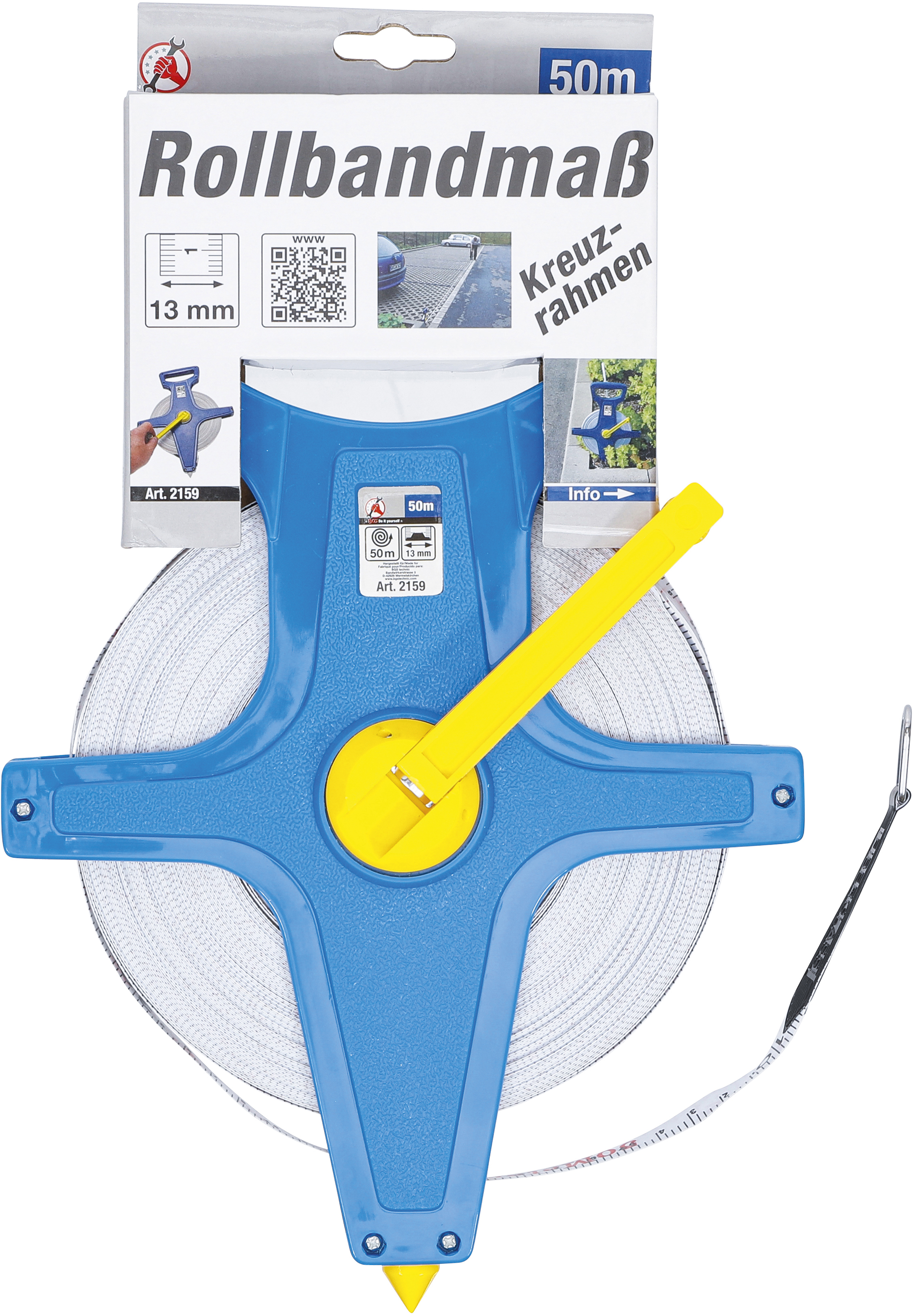 BGS Rollbandmaß | 13 mm x 50 m