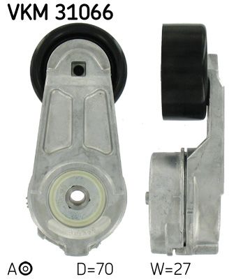 Riemenspanner, Keilrippenriemen
