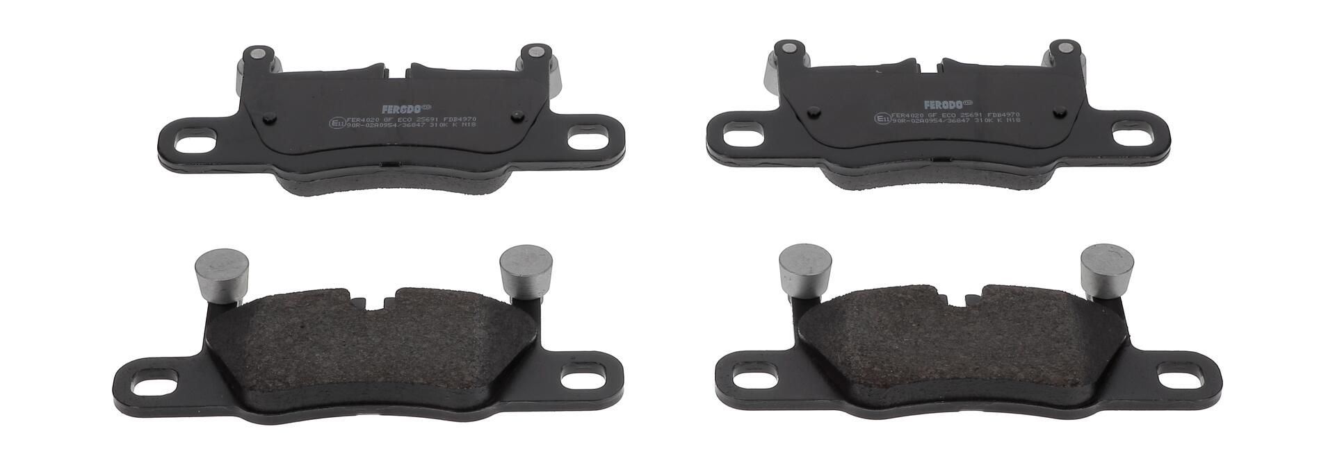 Bremsbelagsatz, Scheibenbremse