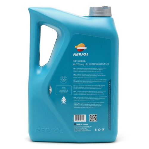 5W-30 Repsol Elite Long Life 50700 50400 Motoröl 5 Liter